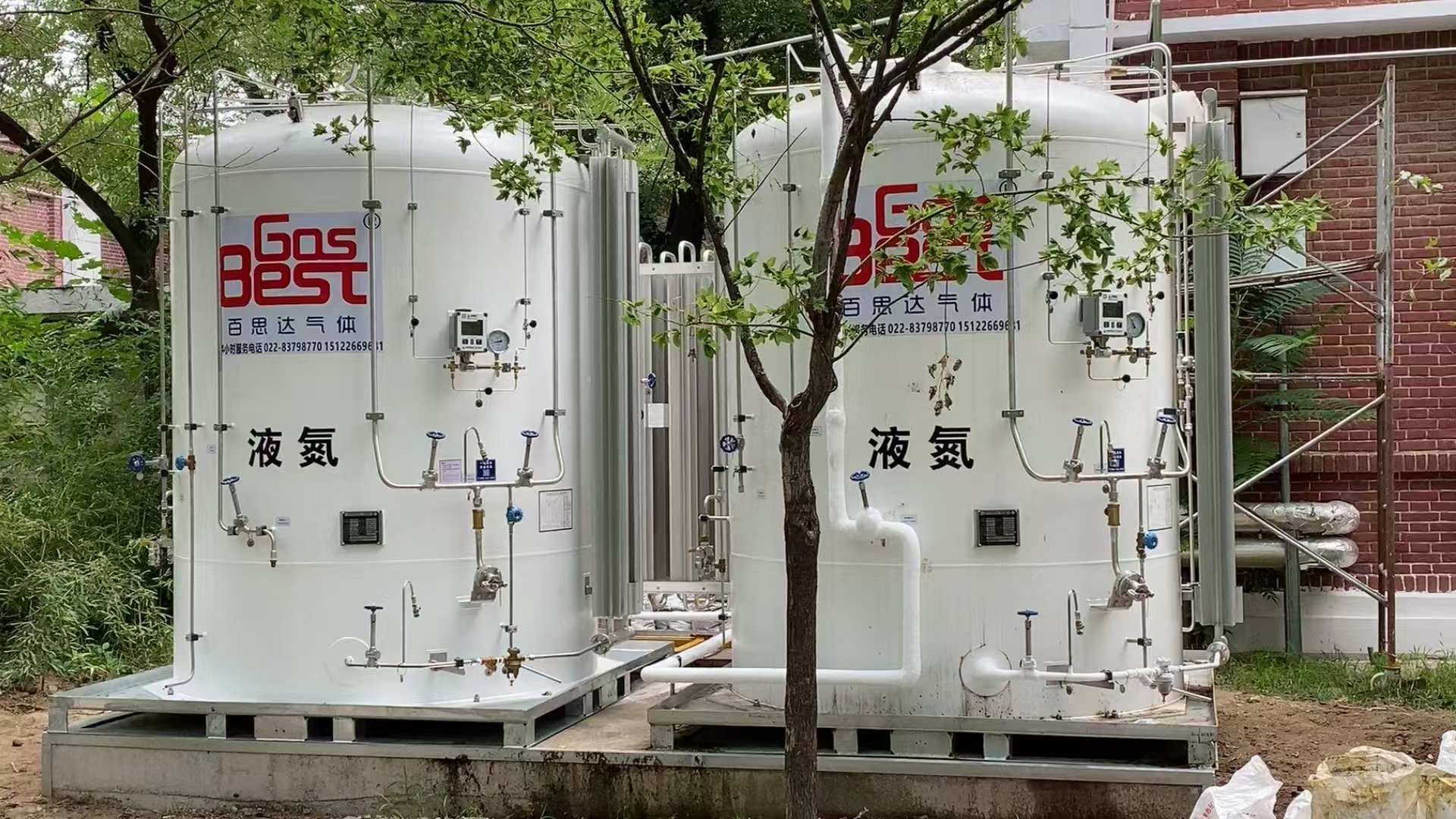 百思达气体液氮储罐设备
